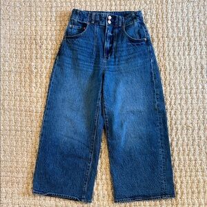 Pistola High-Waist Wide Leg Cropped Jeans